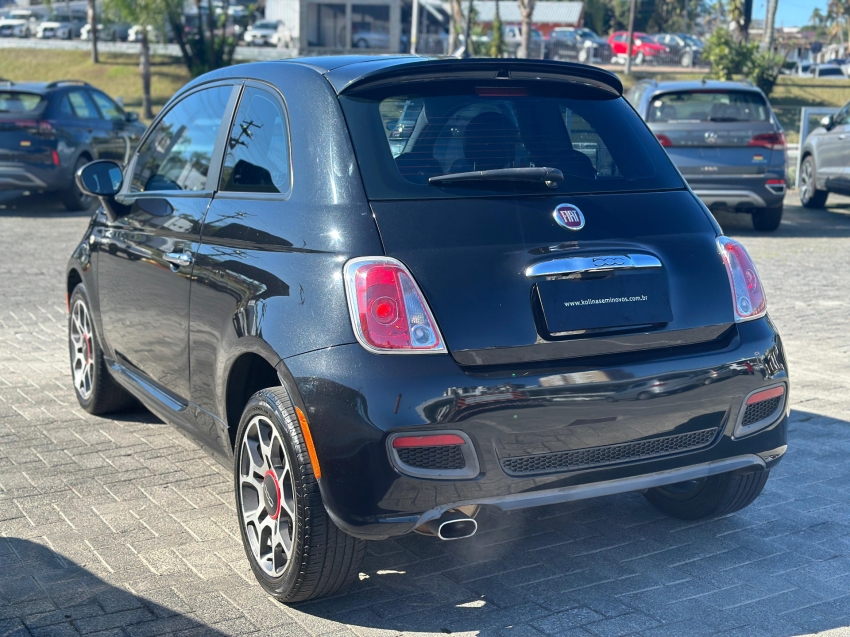 fiat 500 1.4 sport air 16v gasolina 2p automatico 3p 2014