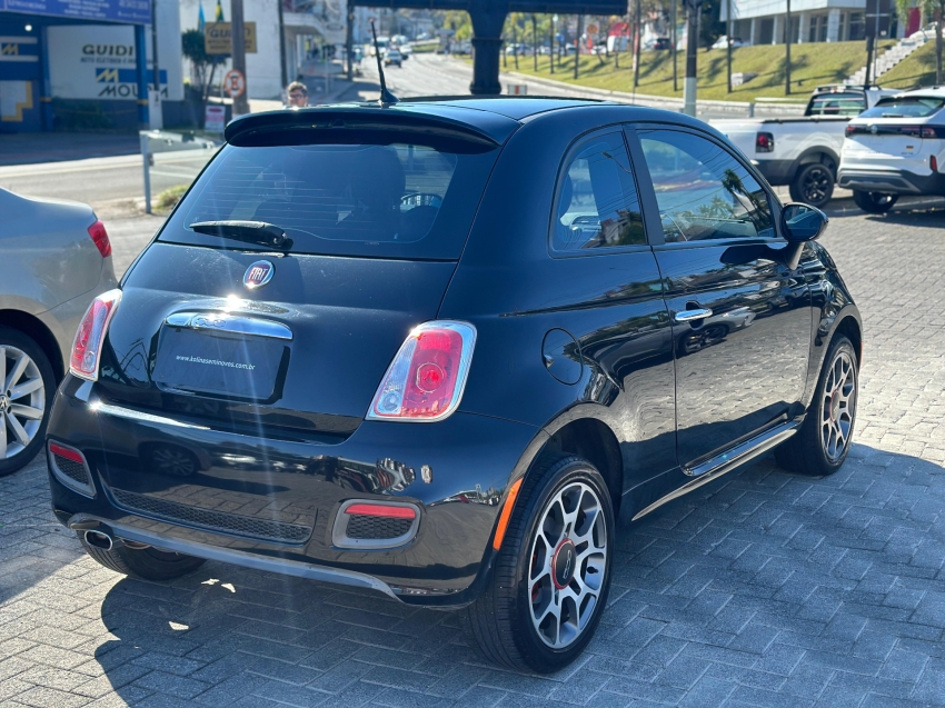 fiat 500 1.4 sport air 16v gasolina 2p automatico 3p 2014