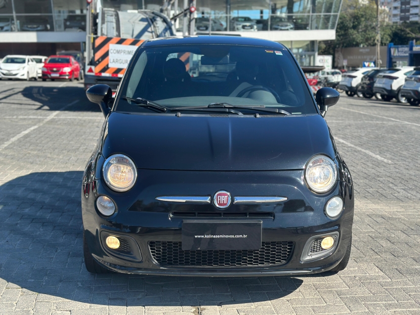 fiat 500 1.4 sport air 16v gasolina 2p automatico 3p 2014