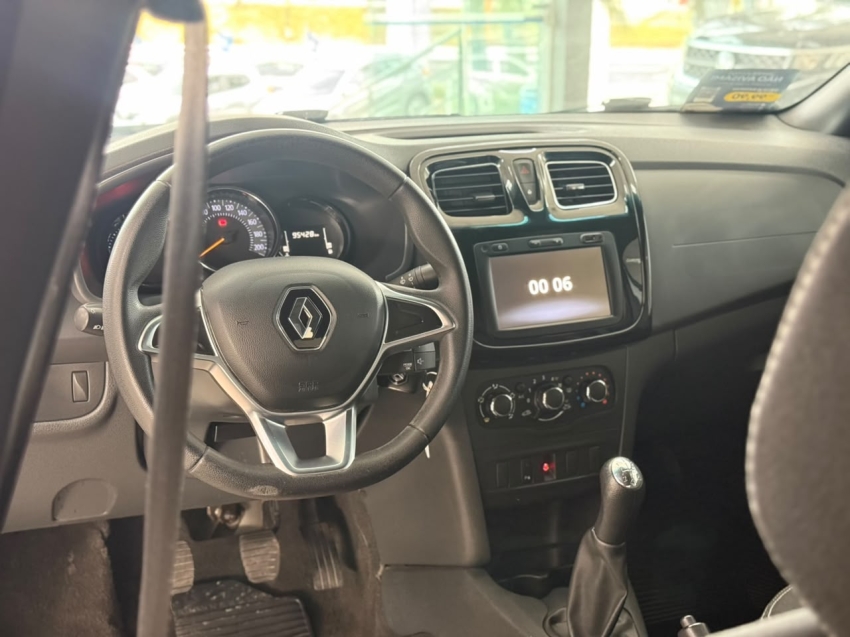 renault logan 1.6 16v sce flex zen x-tronic 1.0 4p manual 20227