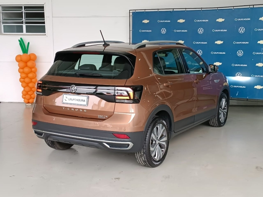 volkswagen t-cross 1.4 250 tsi total flex highline automatico 2020
