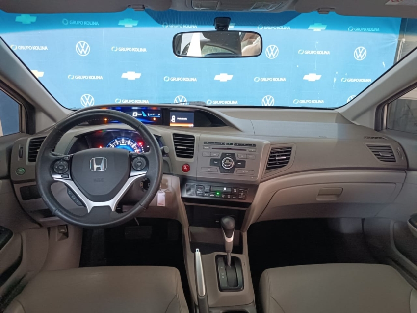 honda civic 2.0 lxr 16v flex 4p automatico 1.9 5p 2014