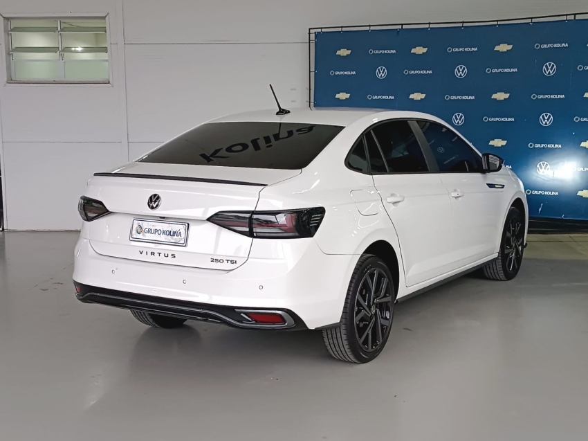 volkswagen virtus 1.4 250 tsi exclusive automatico 1.3 flex 5p 2024