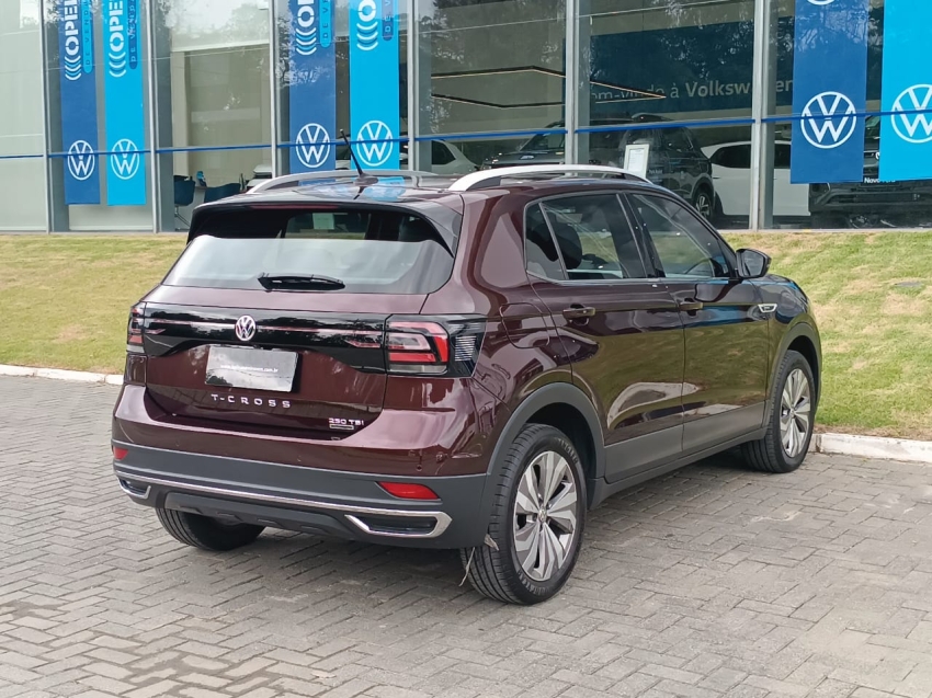 volkswagen t-cross 1.4 250 tsi total flex highline automatico 1.3 5p 2020