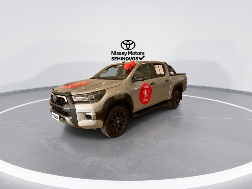 toyota hilux 2.8 d-4d turbo diesel cd conquest 4x4 automatico 2023/24