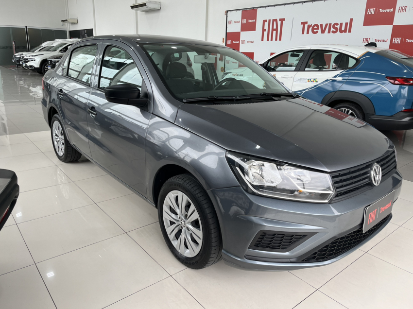 volkswagen voyage 1.0 mpi 22/23 flex cinza