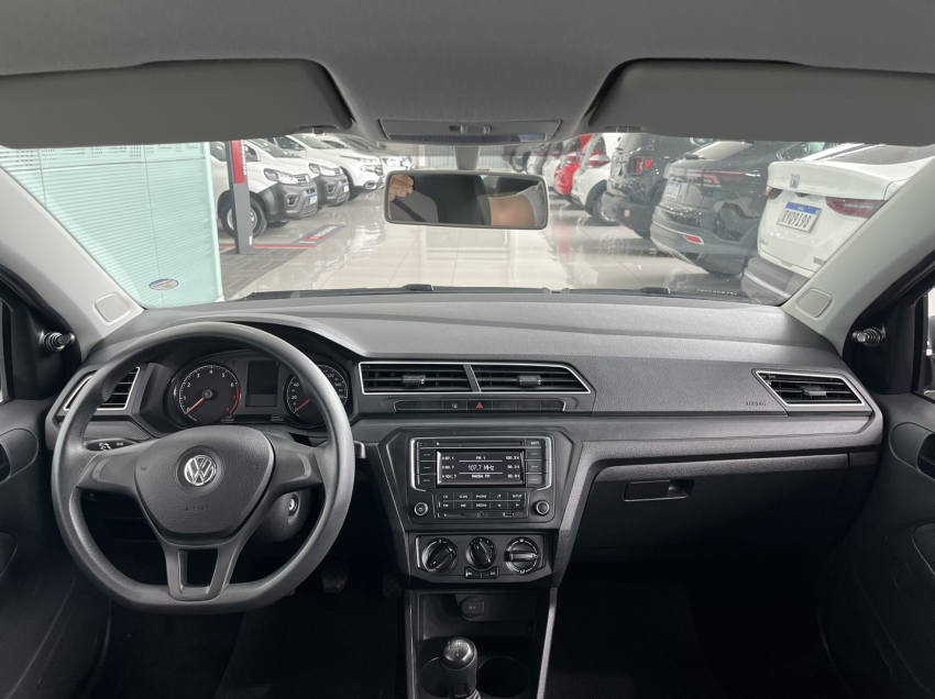 volkswagen voyage 1.0 mpi 22/23 flex cinza