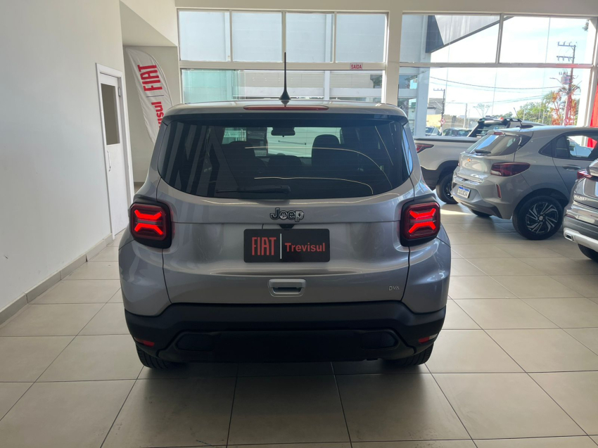 renegade sport 1.3 turbo at 24/24 flex prata