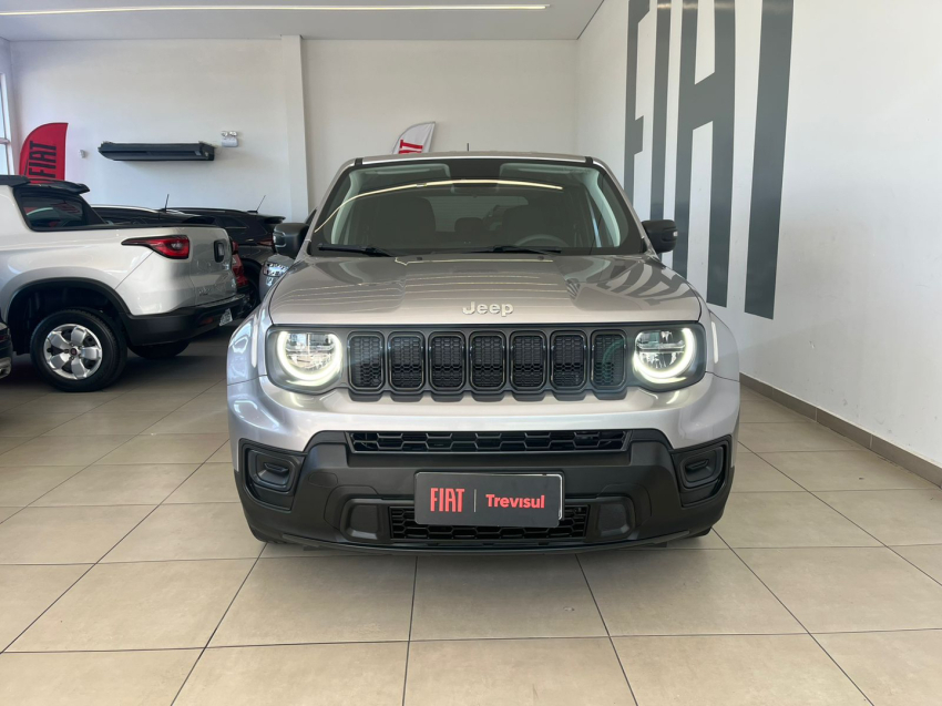 renegade sport 1.3 turbo at 24/24 flex prata