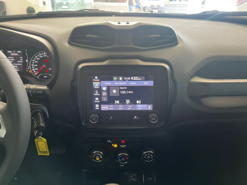 renegade sport 1.3 turbo at 24/24 flex prata
