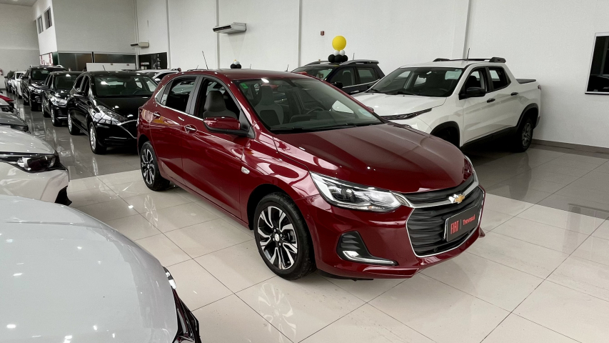 onix premier 2 1.0 turbo at 24/25 flex vermelho2