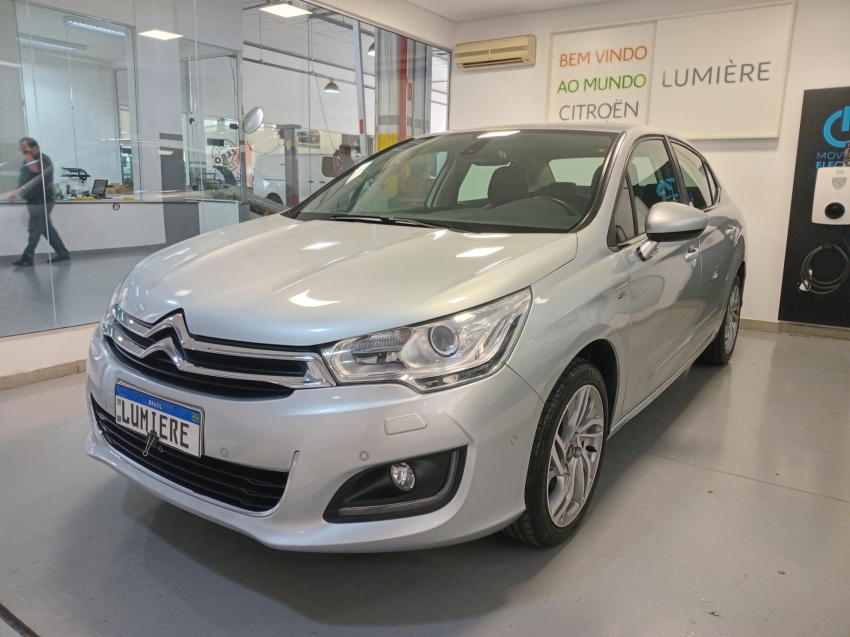 citroen c4 lounge 1.6 exclusive 16v turbo gasolina 4p automatico 20141