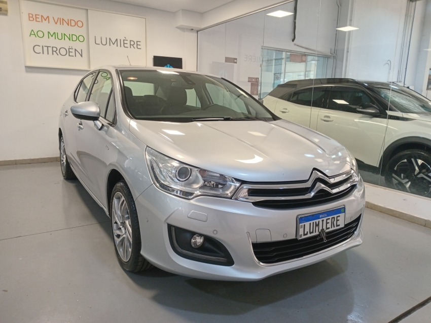 citroen c4 lounge 1.6 exclusive 16v turbo gasolina 4p automatico 2014