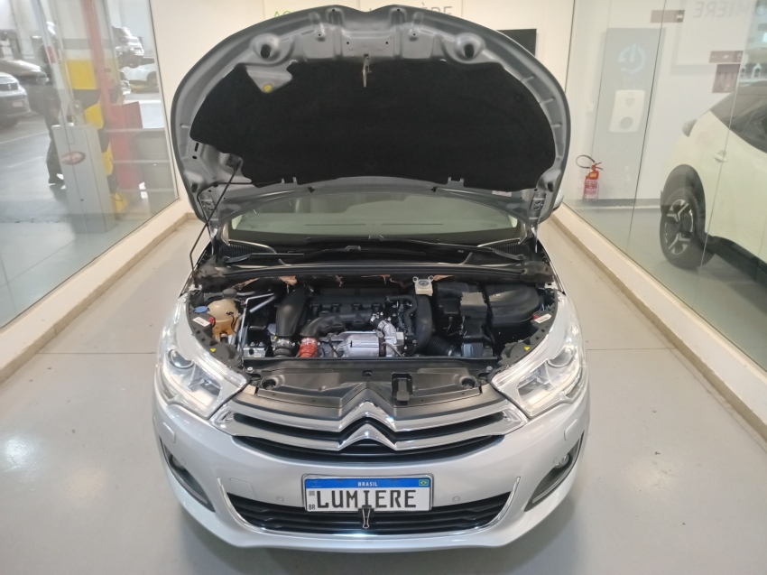 citroen c4 lounge 1.6 exclusive 16v turbo gasolina 4p automatico 201412