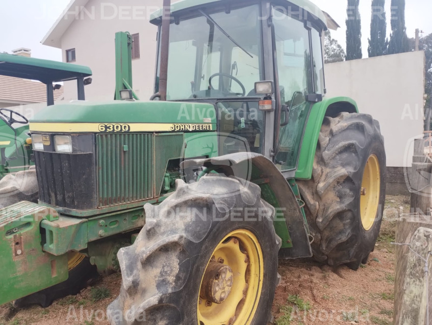 john deere trator 6300 diesel 1p automatico 2000
