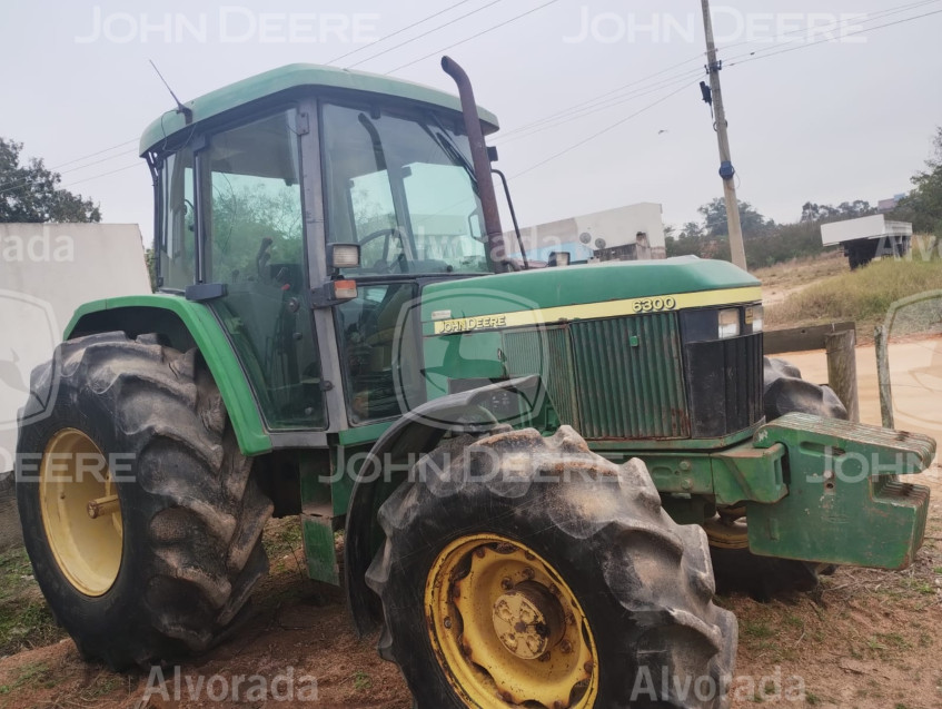 john deere trator 6300 diesel 1p automatico 20003