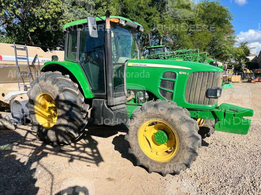 john deere trator 6130j diesel automatico 20126