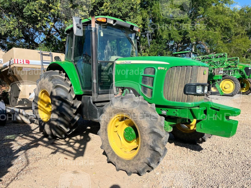 john deere trator 6130j diesel automatico 20122