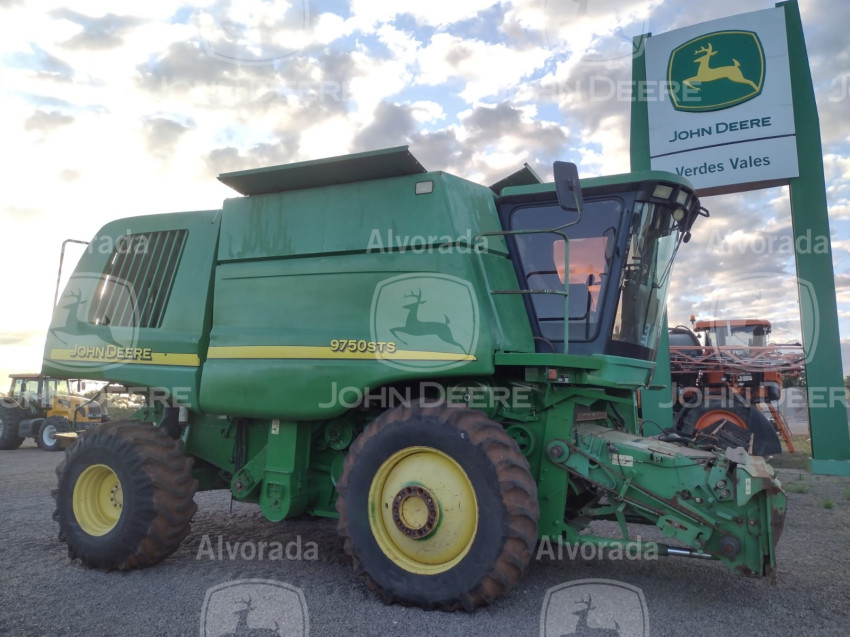 john deere colheitadeira sts 9750 9750/630 diesel automatico 2002
