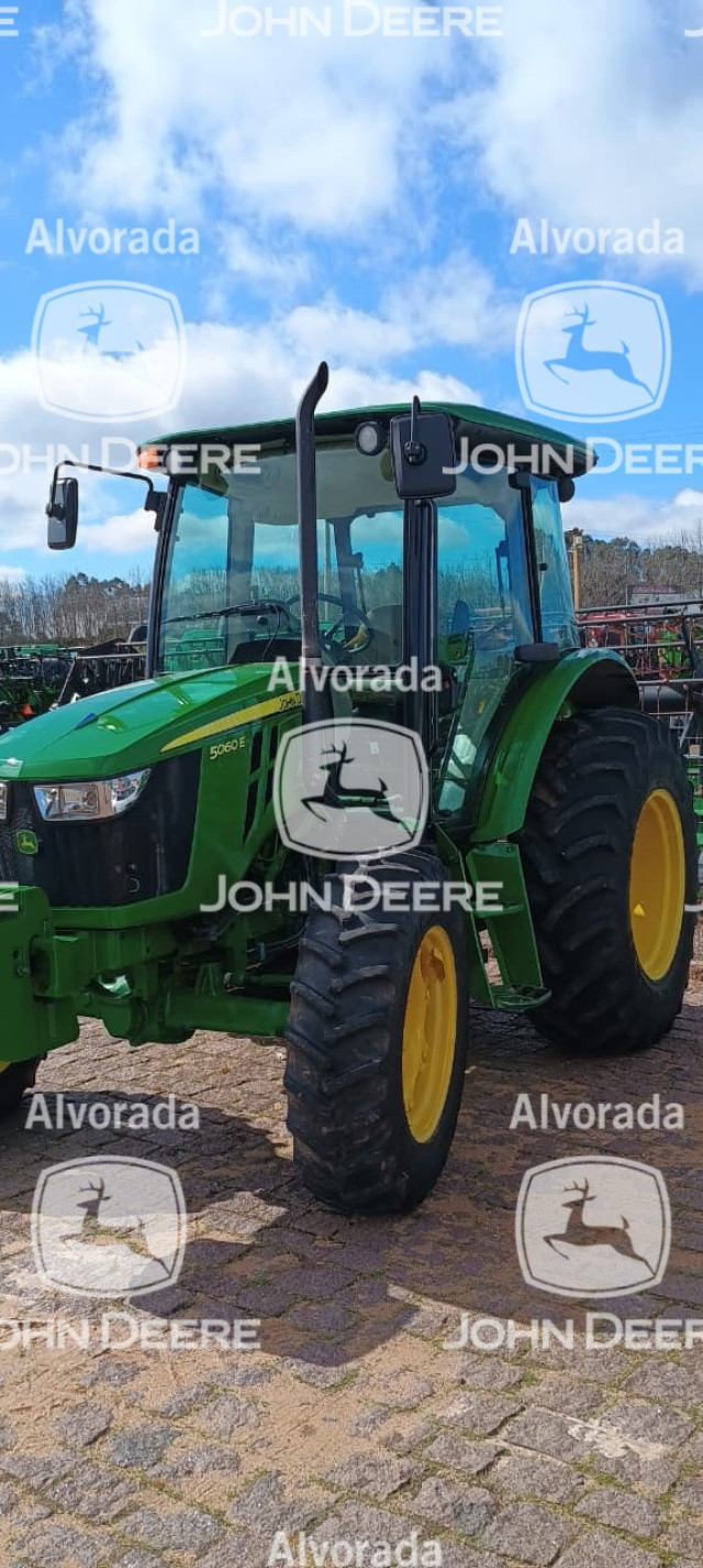 john deere trator 5060e  diesel automatico 20192