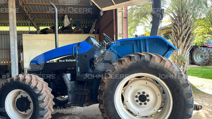 new holland trator ts 100 ts100 diesel automatico 20063