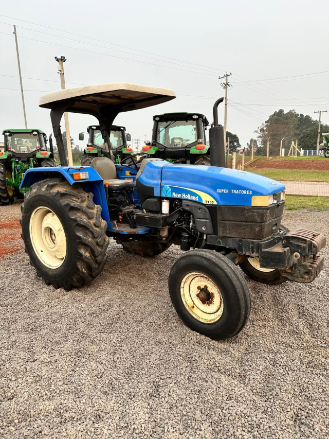 new holland trator tt.55 tt55 diesel automatico 2007 new holland trator tt.55 tt55 diesel automatico 2007