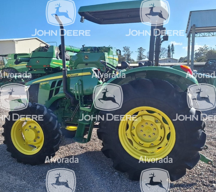 john deere trator 5080e  5080 diesel automatico 20221