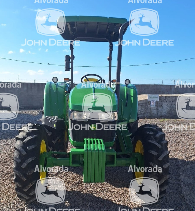 john deere trator 5080e  5080 diesel automatico 20223