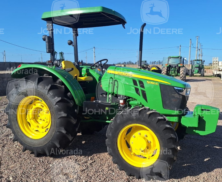 john deere - trator mod. 5080e ano 2022
