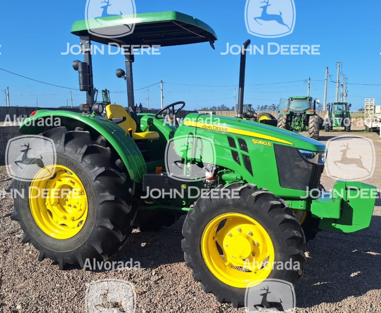 john deere trator 5080e  5080 diesel automatico 2022