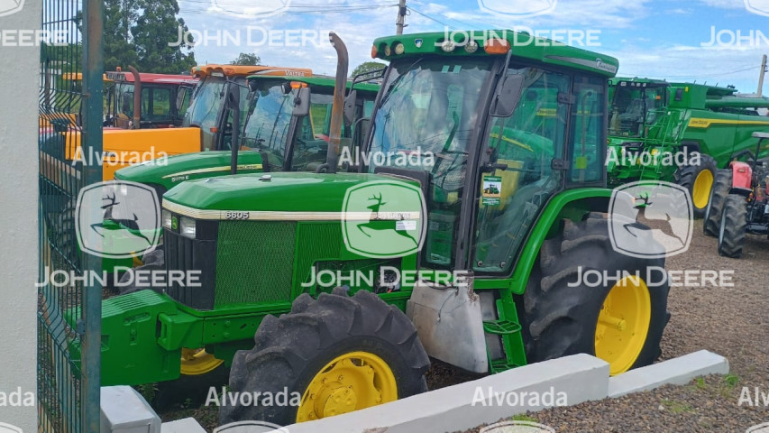 john deere trator 6605 diesel automatico 2002