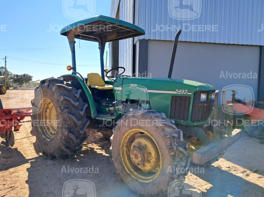 john deere - trator mod. 5403 ano 2004
