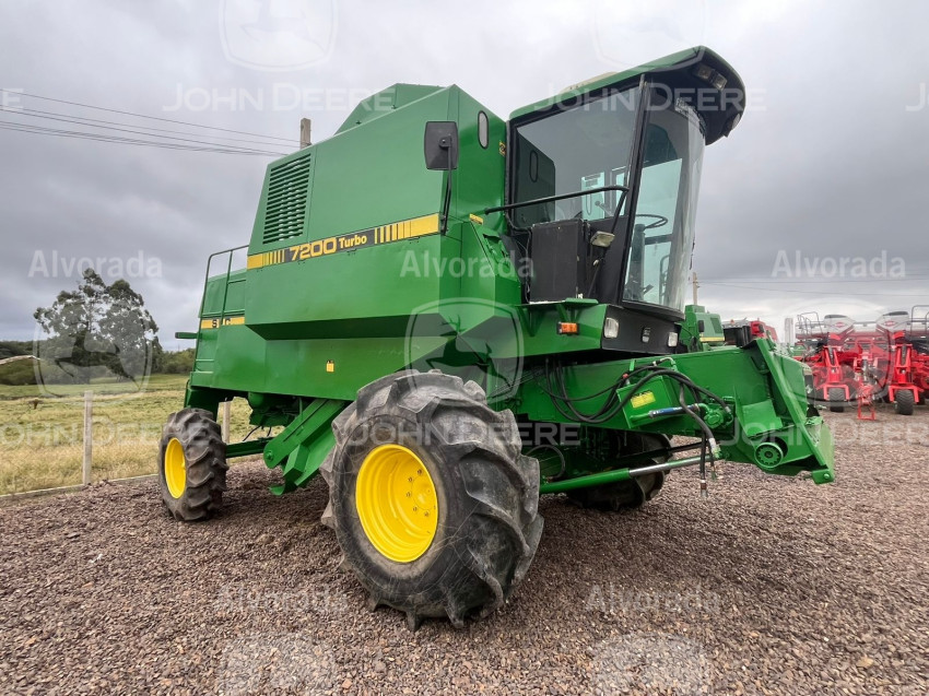 john deere - colheitadeira mod. slc 7200 ano 19912