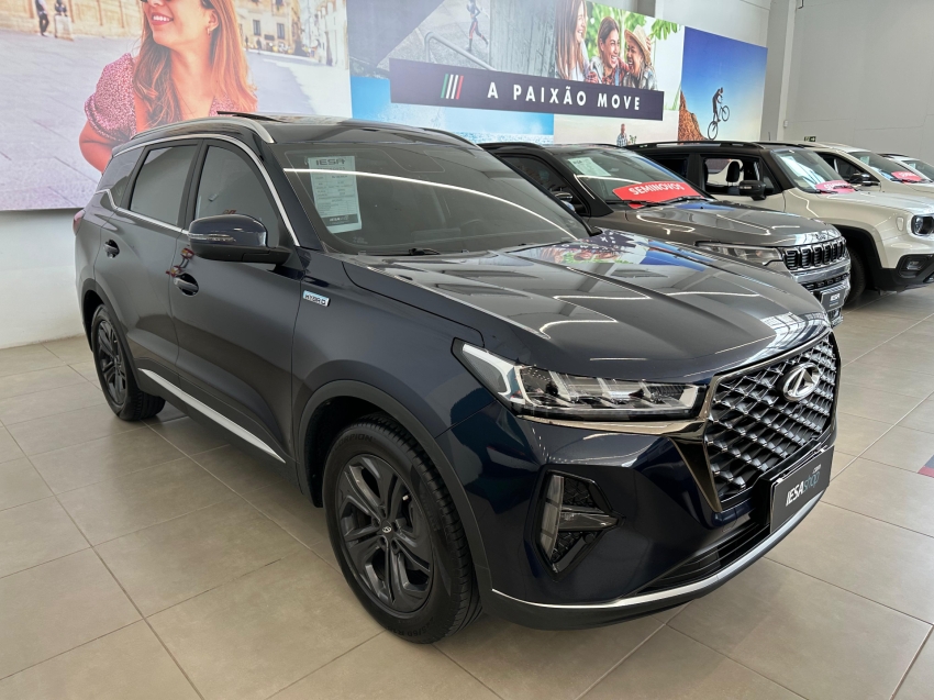 caoa chery tiggo 7 pro 1.5 tci flex hybrid cvt 5p automatico 2023