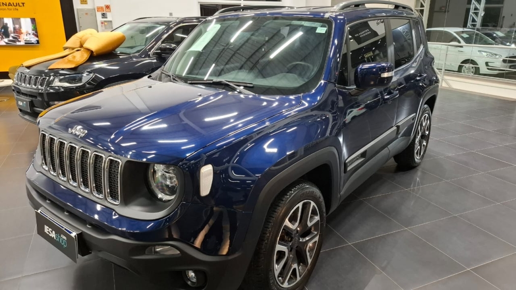 jeep renegade 1.8 16v flex longitude 4p automatico 2021