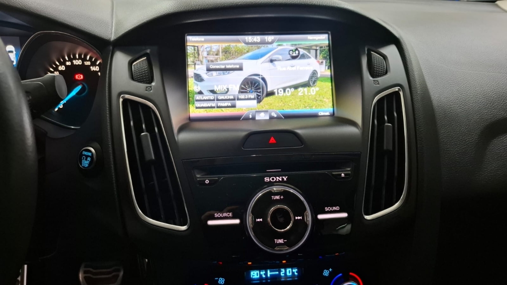 ford focus 2.0 titanium 16v flex 4p powershift automatico 2016