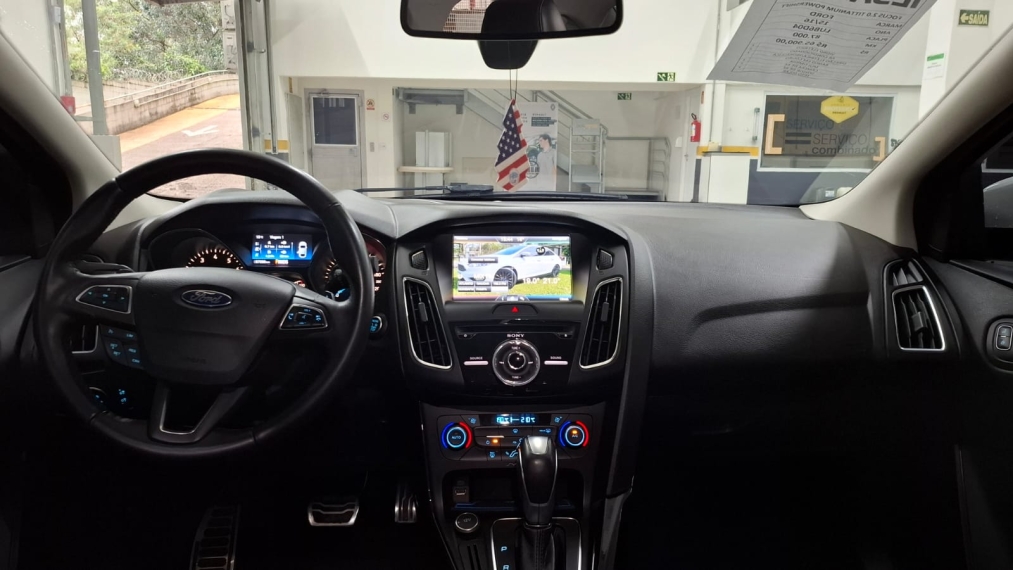 ford focus 2.0 titanium 16v flex 4p powershift automatico 2016