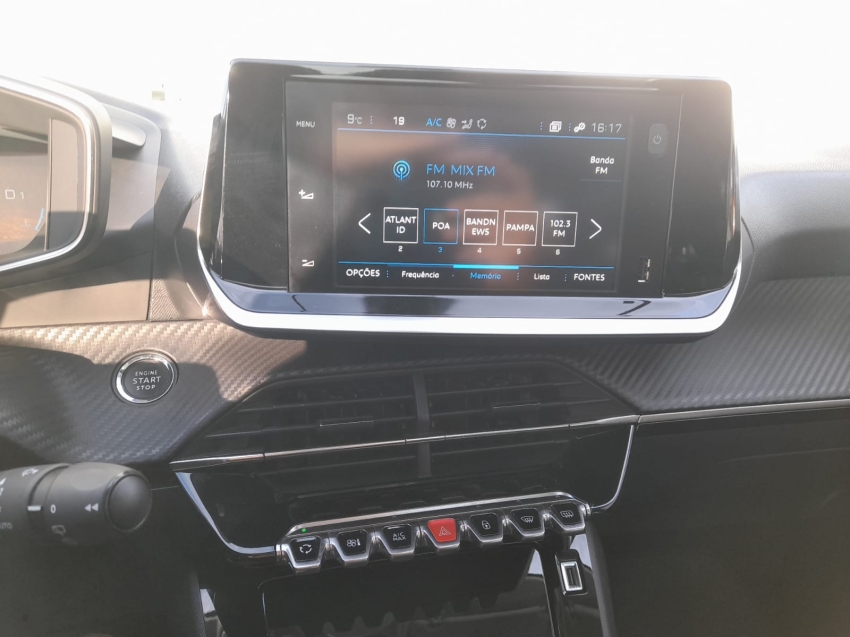 peugeot 208 1.6 16v flex griffe at6 4p automatico 2021
