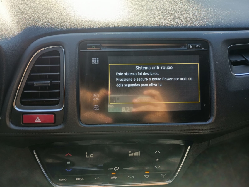 honda hr-v 1.8 16v flex touring 4p automatico 2017