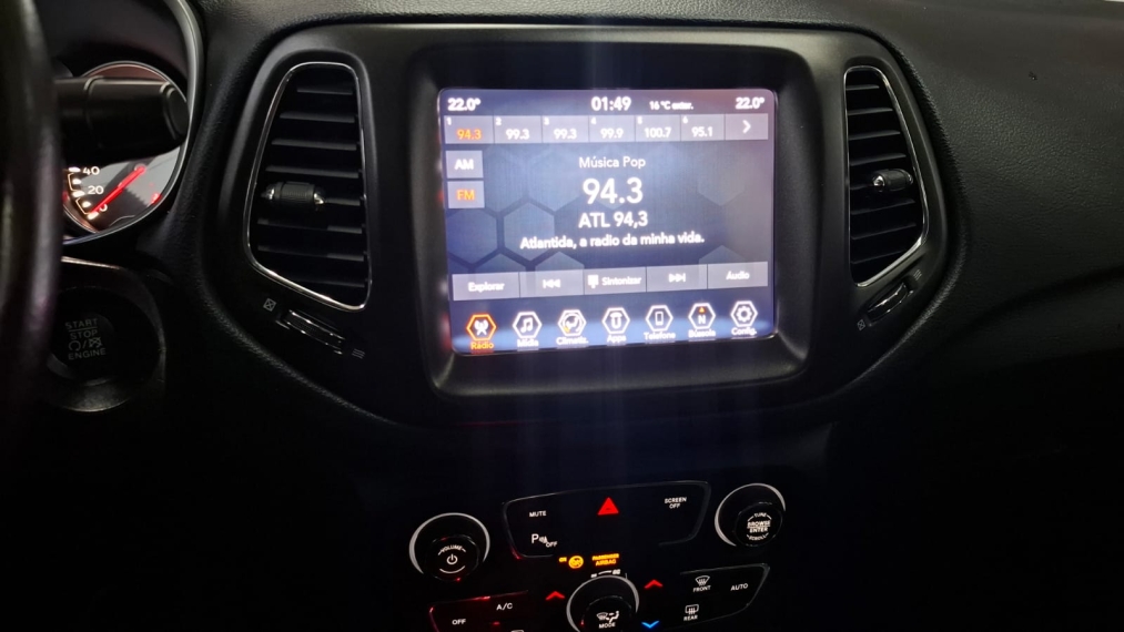 jeep compass 2.0 16v flex longitude automatico 4p 2019