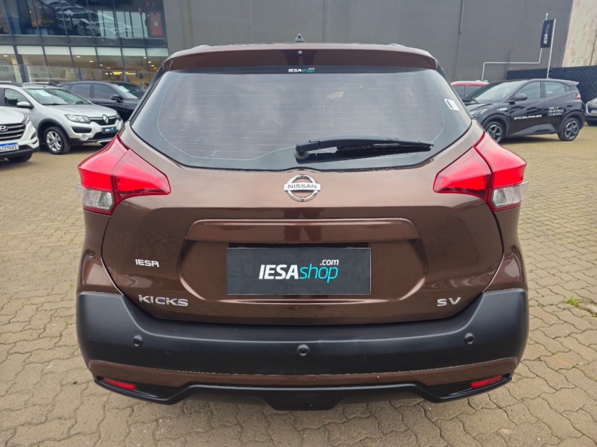 nissan kicks 1.6 16v flexstart sv 4p xtronic flex 5p automatico 2019