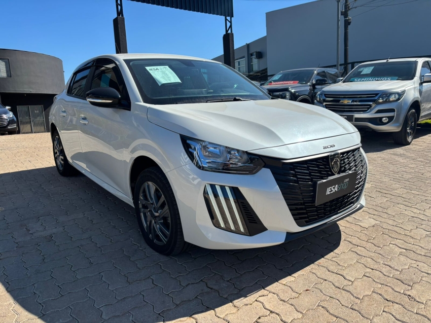 peugeot 208 1.0 turbo 200 flex allure cvt 4p automatico 2025