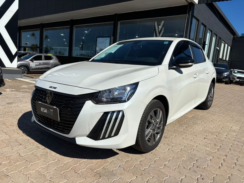 peugeot 208 1.0 turbo 200 flex allure cvt 4p automatico 2025