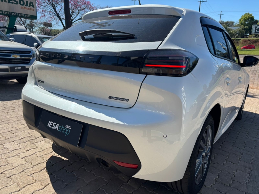 peugeot 208 1.0 turbo 200 flex allure cvt 4p automatico 2025