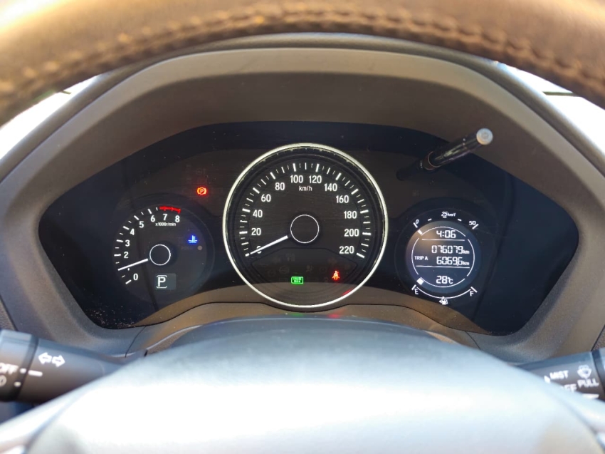 honda hr-v 1.8 16v flex exl 4p automatico 2017