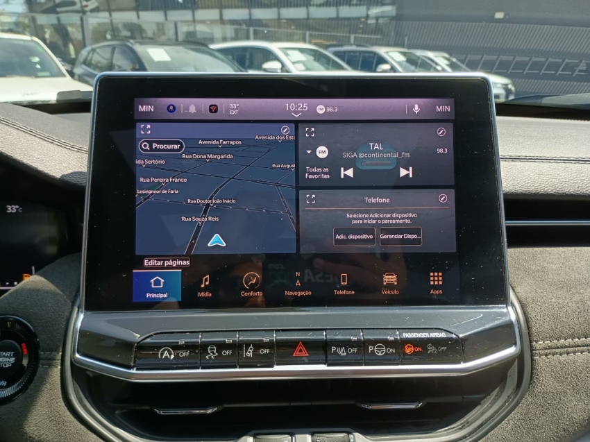 jeep commander 1.3 t270 turbo flex overland at6 4p automatico 202311