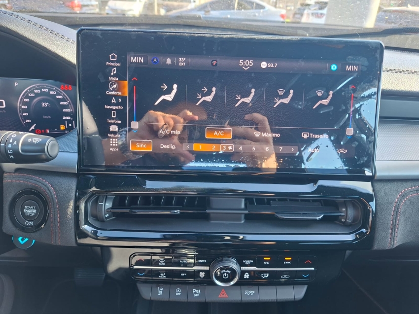 ram rampage 2.0 hurricane 4 turbo gasolina r/t 4x4 automatico 4p 202510