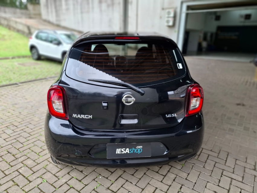 nissan march 1.6 sl 16v flexstart 4p xtronic flex automatico 20204