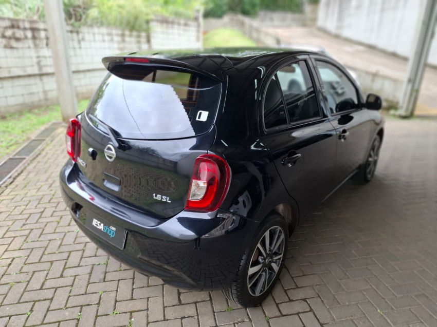 nissan march 1.6 sl 16v flexstart 4p xtronic flex automatico 20205