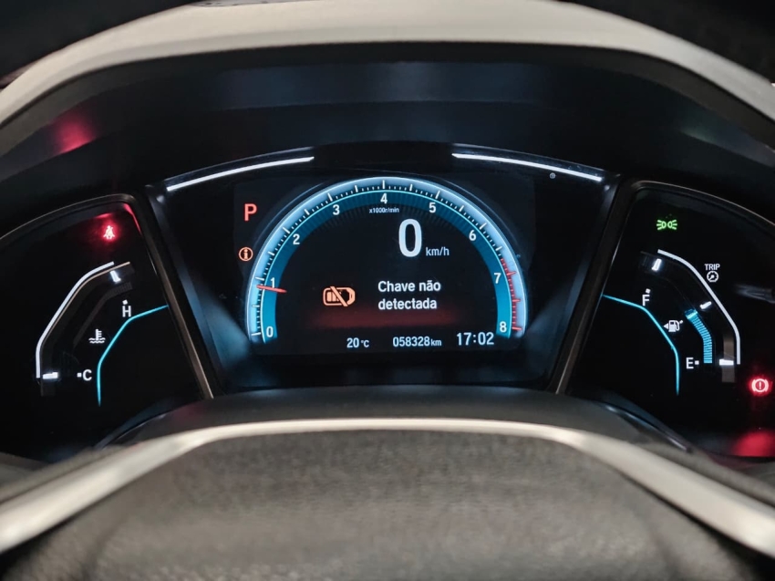 honda civic 2.0 16v flexone exl 4p cvt flex 5p automatico 20218